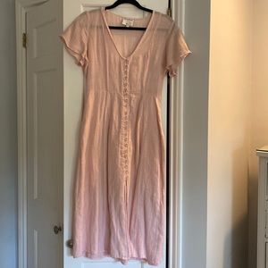 Privacy Please Linen Dress